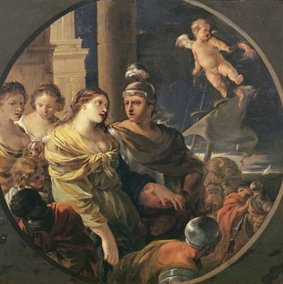 The Farewell of Dido and Aeneas by Sébastien Bourdon